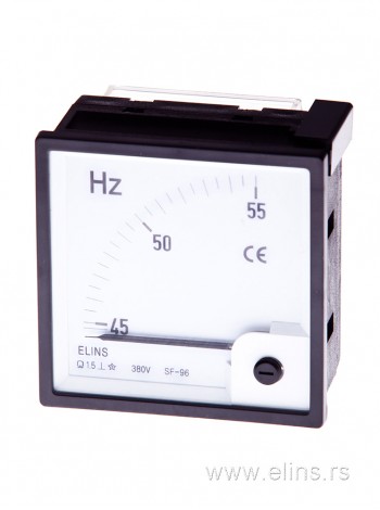 Frekvencmetar SF-72 45 -55Hz  220V